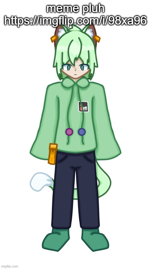 NekoOFFICIALSPRITENEUTRAL.PNG | meme pluh https://imgflip.com/i/98xa96 | image tagged in nekoofficialspriteneutral png | made w/ Imgflip meme maker