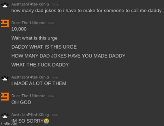 this is the most funniest shit we've ever spit to each other before ngl | made w/ Imgflip meme maker