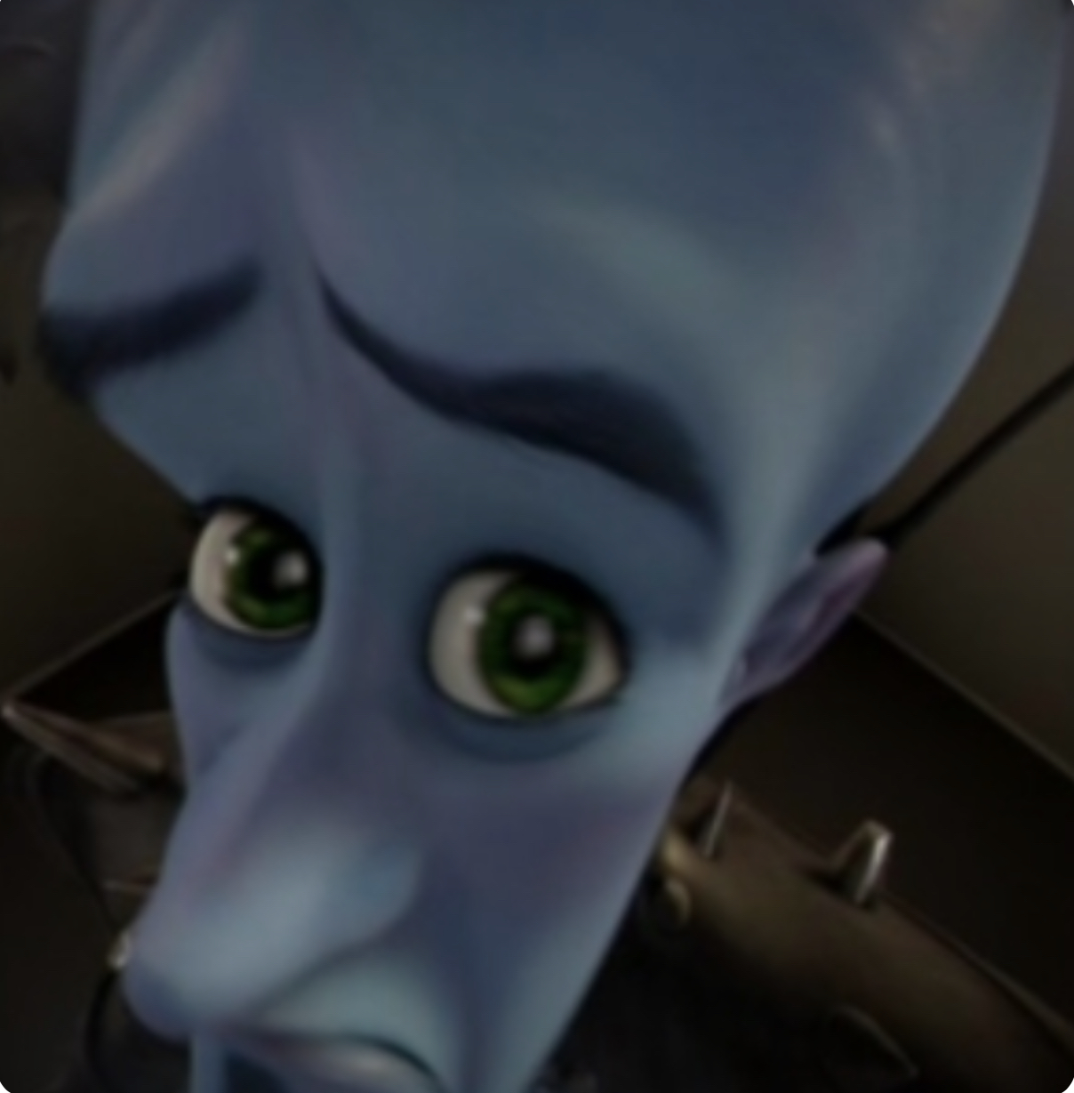 High Quality Megamind Blank Meme Template