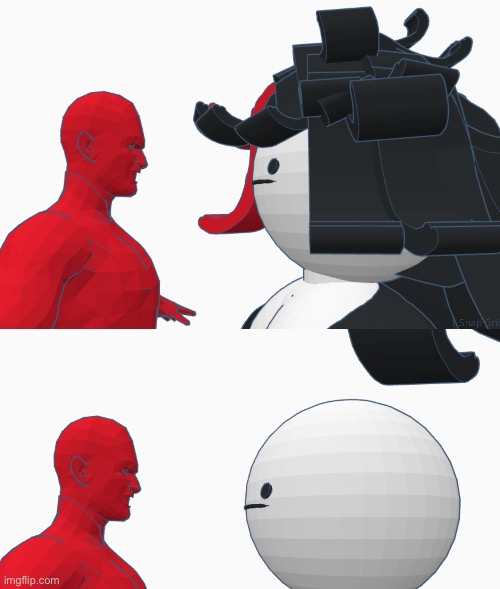 Omg her head is huge | made w/ Imgflip meme maker
