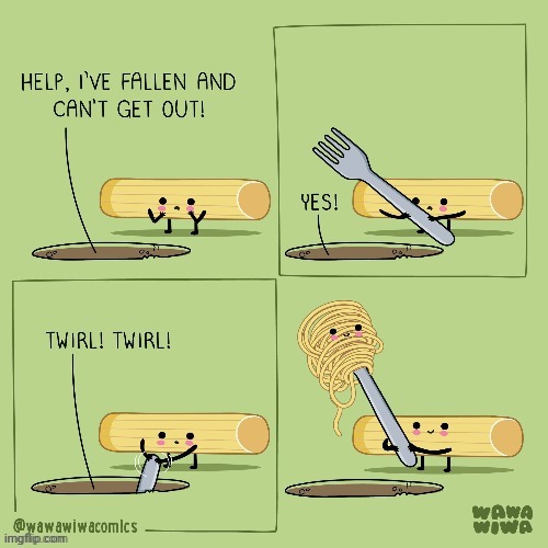 Twirl twirly noodle | image tagged in noodle,twirl,fork,pasta,comics,comics/cartoons | made w/ Imgflip meme maker