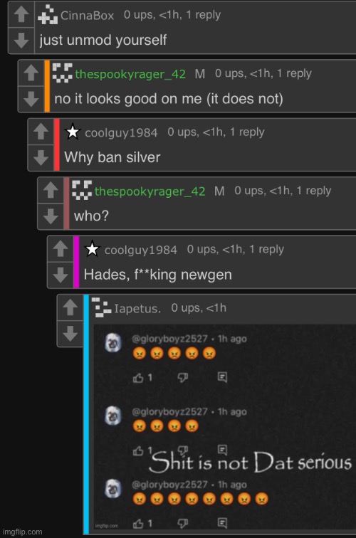 completely bullshit comment se- shut up nobody likes you | made w/ Imgflip meme maker