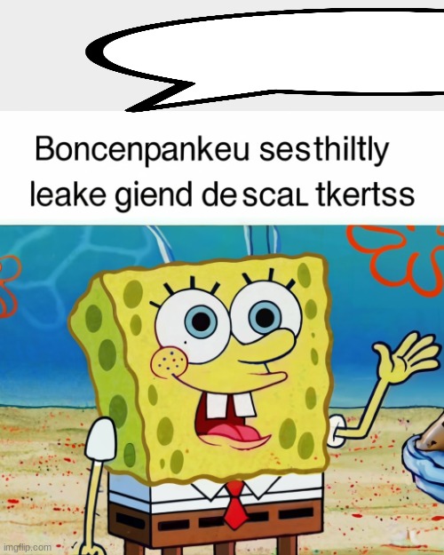 ai generated spongebob meme | image tagged in ai generated spongebob meme | made w/ Imgflip meme maker