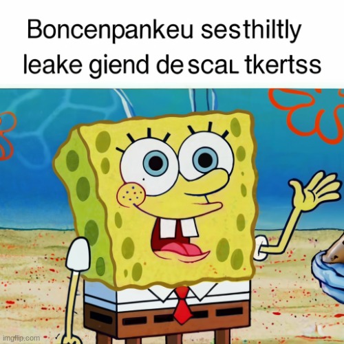 ai generated spongebob meme | image tagged in ai generated spongebob meme | made w/ Imgflip meme maker