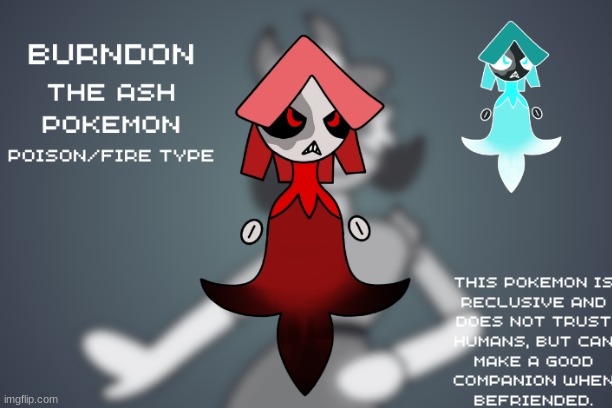 Belladonna as a Pokemon | image tagged in ocs,pokemon | made w/ Imgflip meme maker