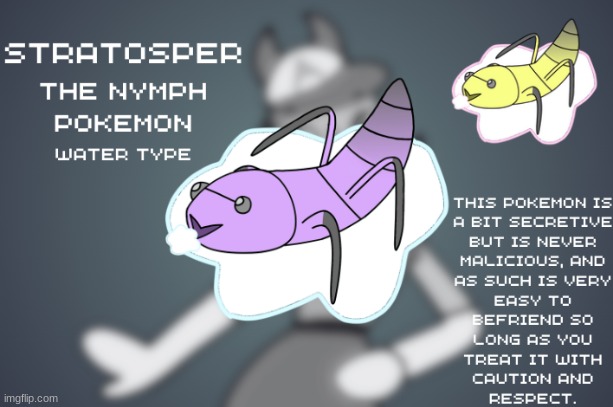 Esper as a Pokemon | image tagged in ocs,pokemon | made w/ Imgflip meme maker