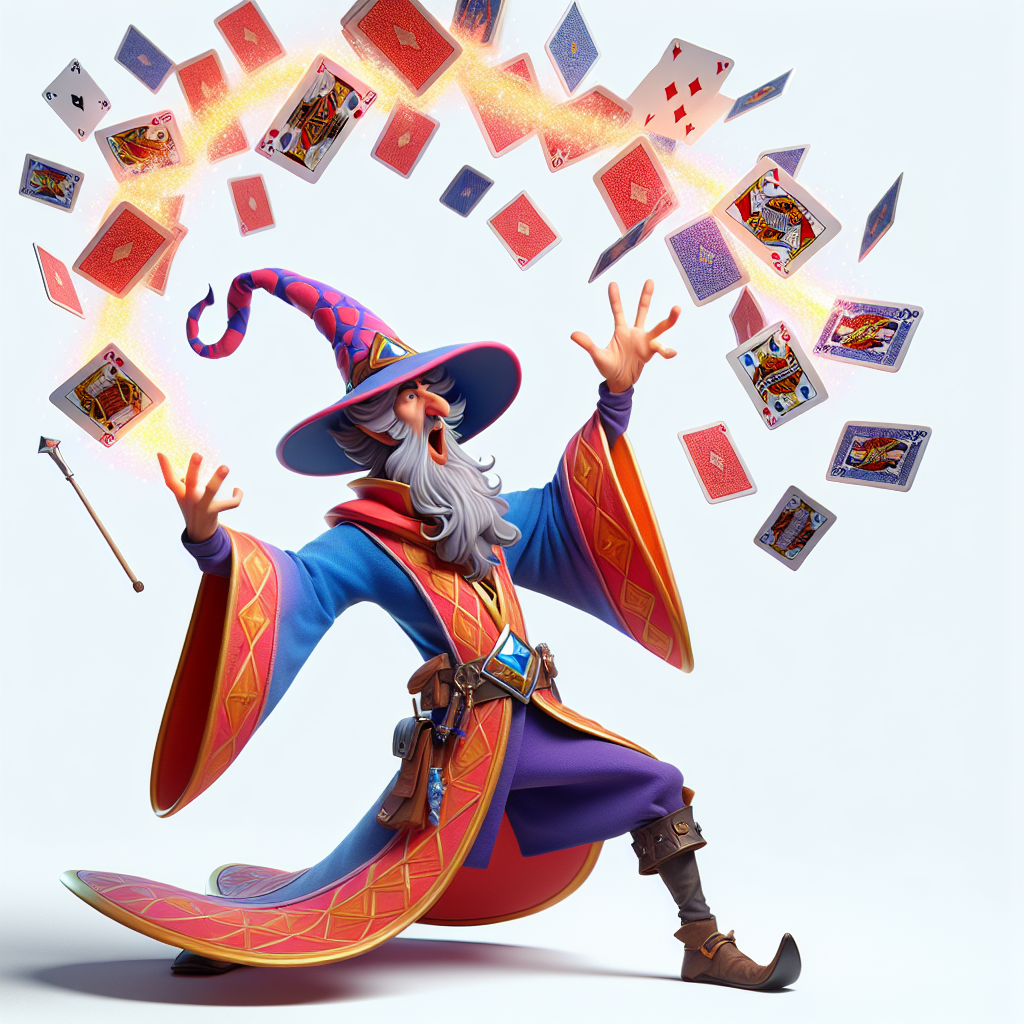 wizard throwing magic cards into the air while he yells "proxies Blank Meme Template