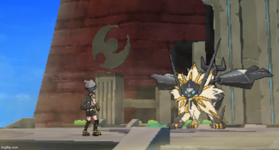 i love how every legendary pokemon battle is basically a 10 year old versus a literal god | made w/ Imgflip meme maker