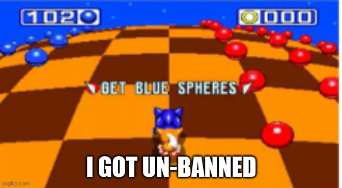 remove my name from people to never unban | I GOT UN-BANNED | image tagged in ethan's throw it in anywhere template | made w/ Imgflip meme maker