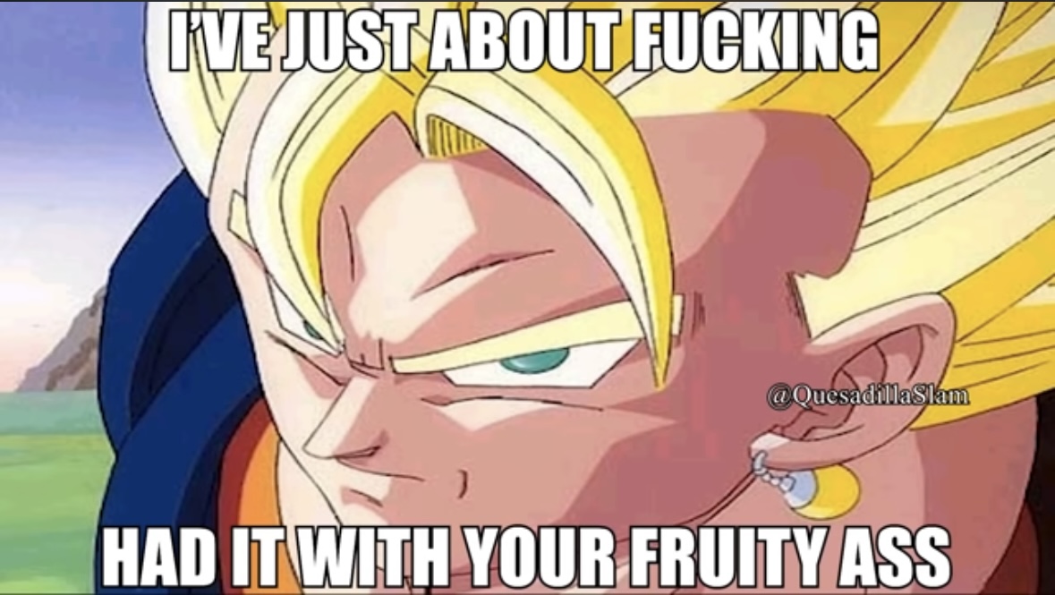 High Quality Fruity ass nigga kill yourself now Blank Meme Template