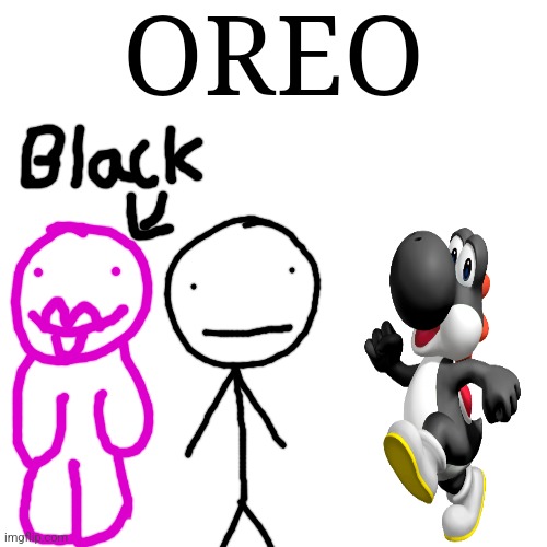 cinna x geeb x yoshi fanart | OREO | made w/ Imgflip meme maker