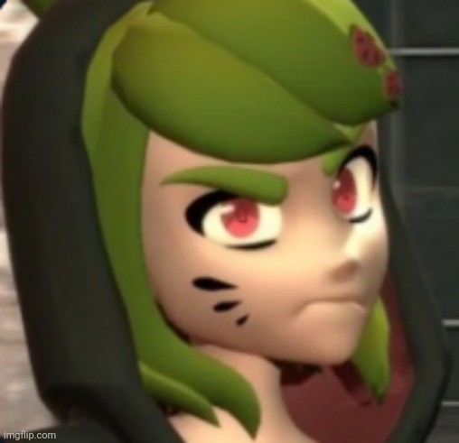 Melony (SMG4) bombastic side eye | image tagged in melony smg4 bombastic side eye | made w/ Imgflip meme maker