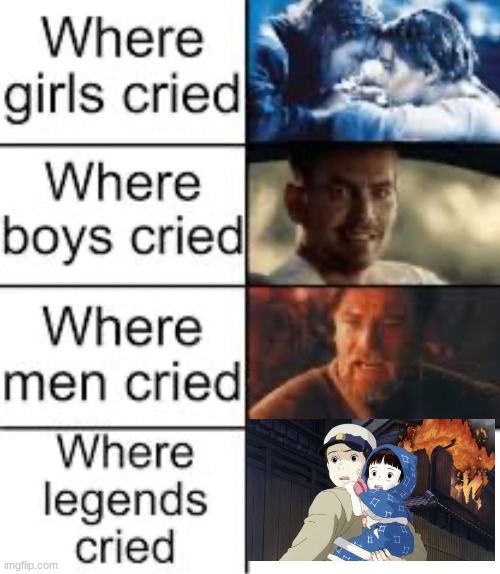 Where Legends Cried | image tagged in where legends cried,studio ghibli | made w/ Imgflip meme maker