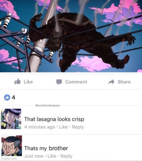 Kwispy | image tagged in jojo's bizarre adventure | made w/ Imgflip meme maker