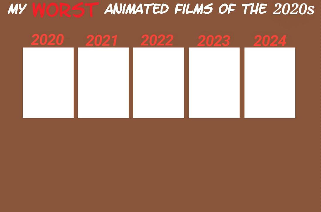 worst animated films of the 2020s Blank Meme Template