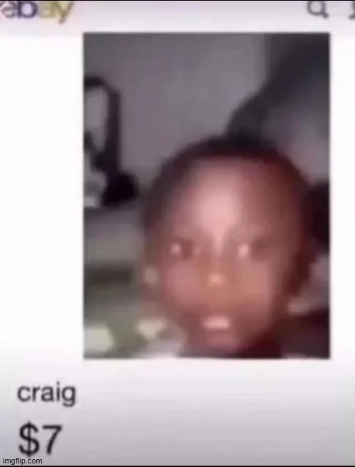 craig | image tagged in random,ahh,memes | made w/ Imgflip meme maker