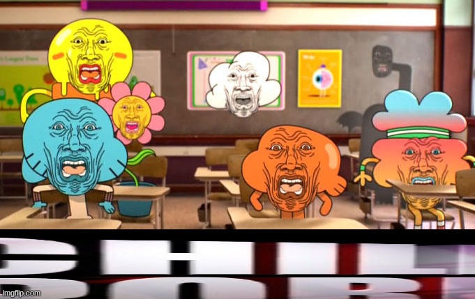 Disgusted Gumball | image tagged in disgusted gumball | made w/ Imgflip meme maker
