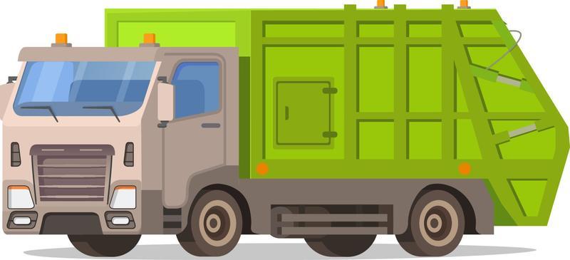 Garbage Truck Blank Meme Template