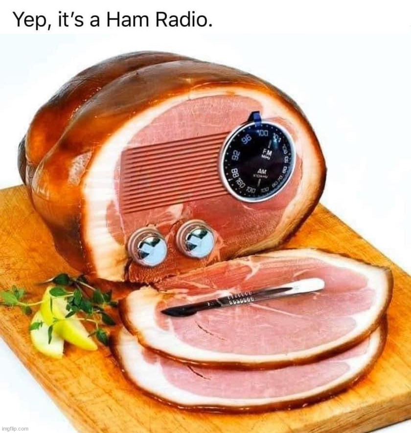 Ham radio | image tagged in eyeroll | made w/ Imgflip meme maker