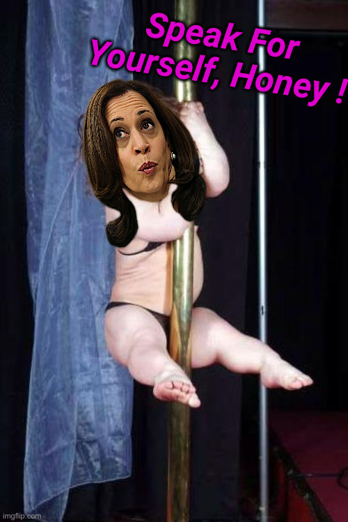 Midget Stripper | Speak For Yourself, Honey ! | image tagged in midget stripper | made w/ Imgflip meme maker