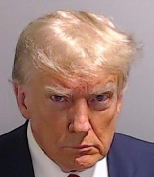 Donald trump mugshot Blank Meme Template