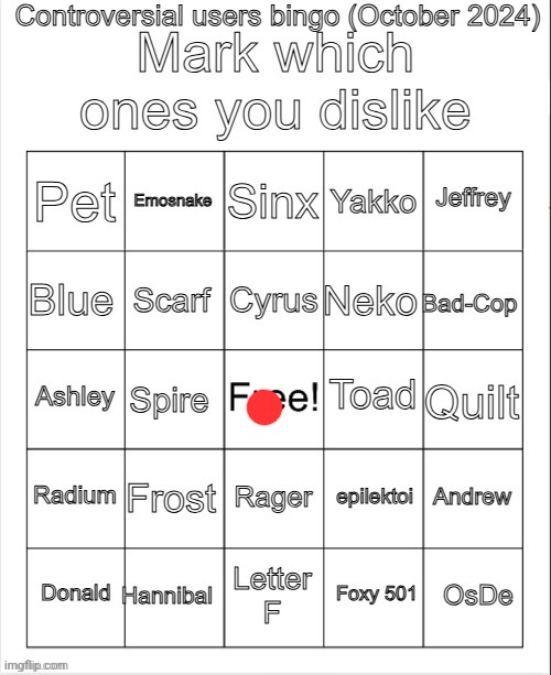 no beef | image tagged in controversial users bingo october 2024 by neko | made w/ Imgflip meme maker