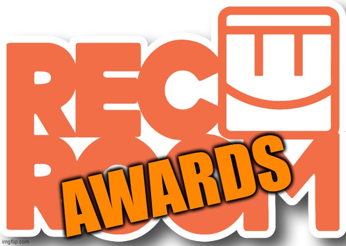 rec room logo | AWARDS | image tagged in rec room logo | made w/ Imgflip meme maker