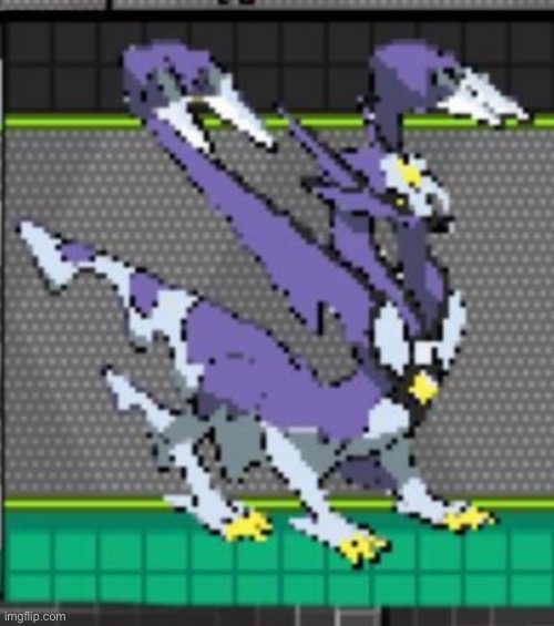 I think this is Beta Kyruem, either that or it’s a scrapped legendary | made w/ Imgflip meme maker