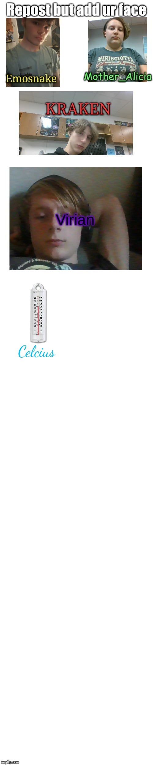Celcius | made w/ Imgflip meme maker