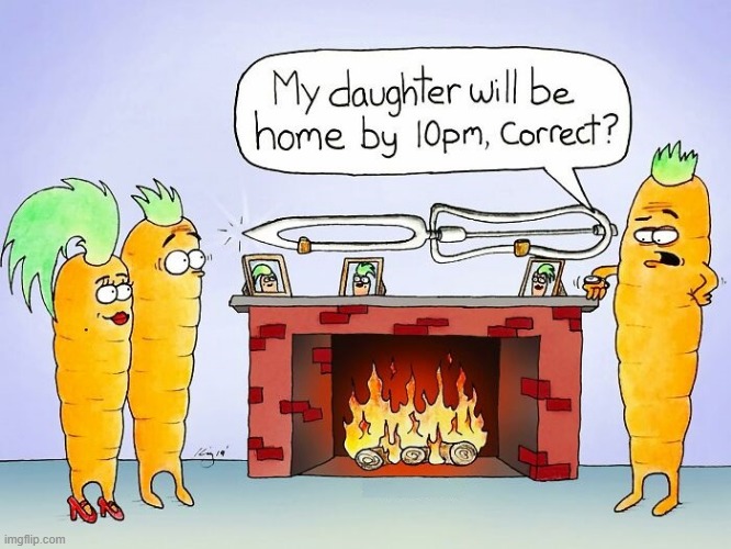 I Carrot About My Daughter | image tagged in comics | made w/ Imgflip meme maker