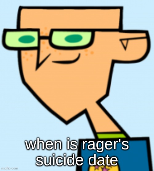 harold | when is rager's suicide date | image tagged in harold | made w/ Imgflip meme maker