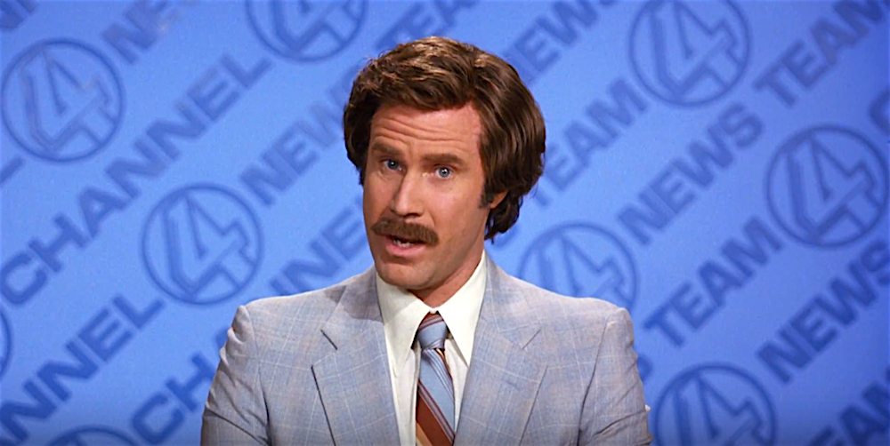 High Quality Anchorman News Blank Meme Template