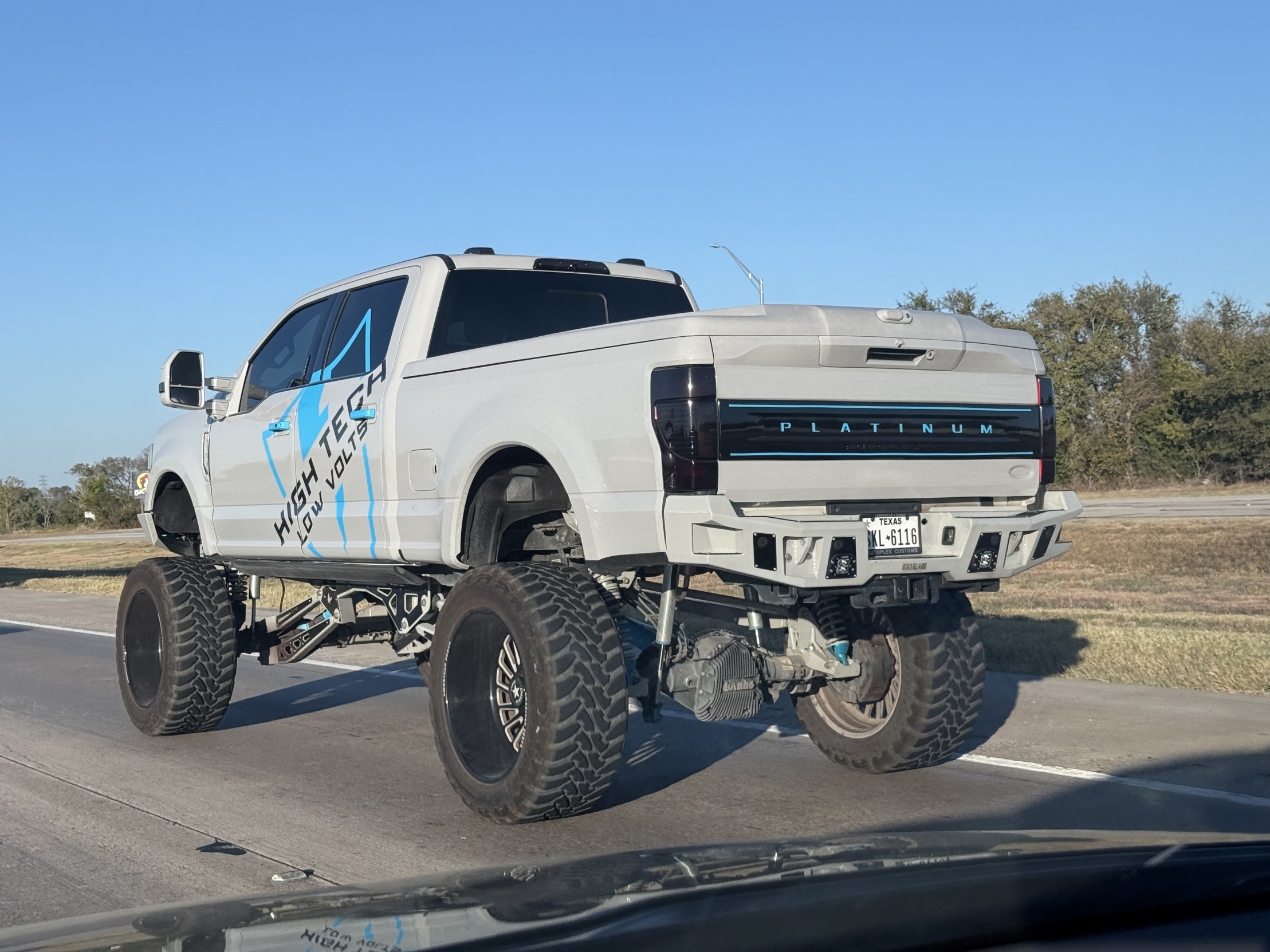 Lifted truck Blank Meme Template