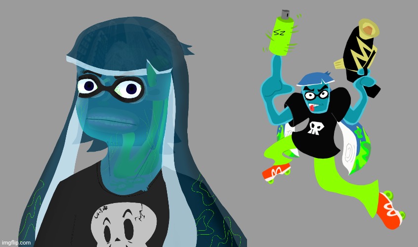 image tagged in photorealistic skatez,skatez squidzy official image | made w/ Imgflip meme maker