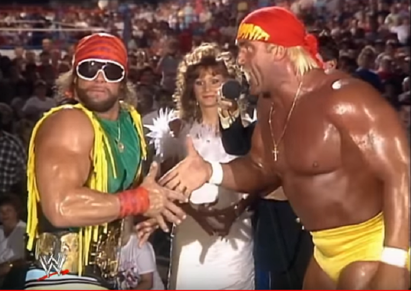 Hulk hogan macho man Randy savage megapowers Blank Meme Template