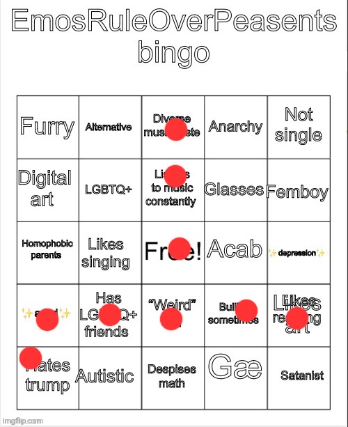 Hivemind tiem | image tagged in emosruleoverpeasents bingo 2 | made w/ Imgflip meme maker