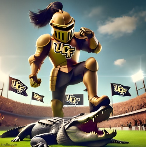 UCF Knights meme | image tagged in memes,florida,fun,sports,college football,rivalry | made w/ Imgflip meme maker