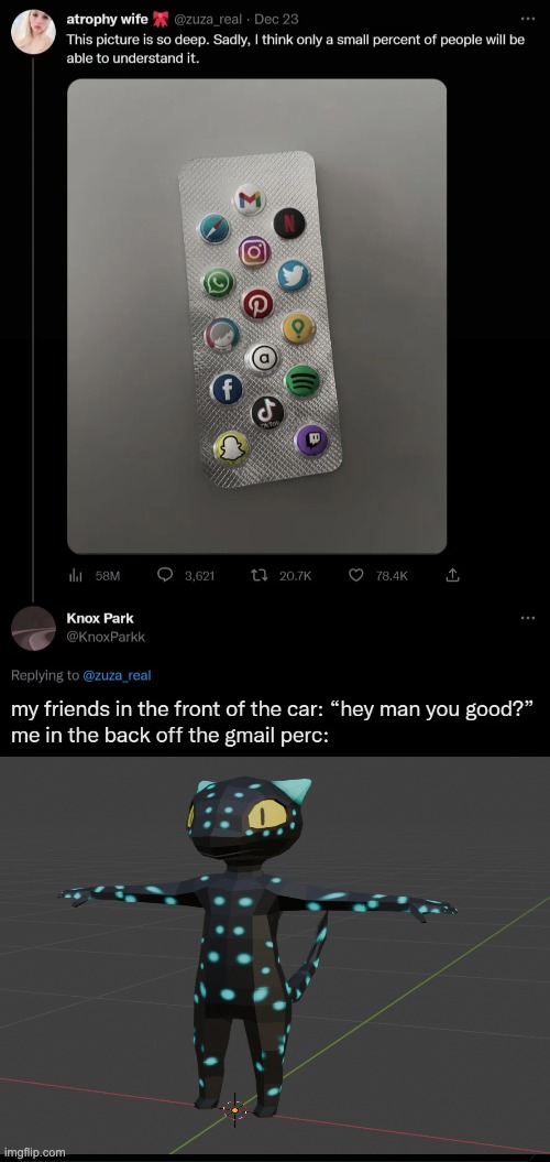 image tagged in gmail perc | made w/ Imgflip meme maker
