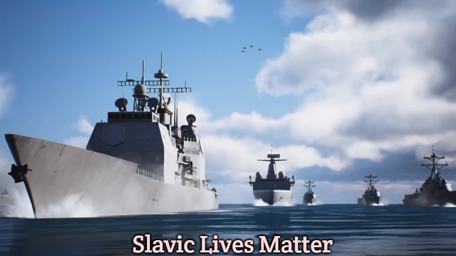 Osean Maritime Defense Force | Slavic Lives Matter | image tagged in osean maritime defense force,slavic,slavic ace combat | made w/ Imgflip meme maker