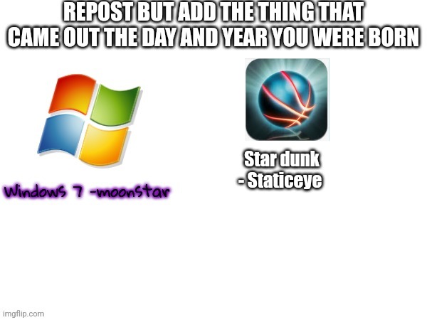 Star dunk - Staticeye | made w/ Imgflip meme maker