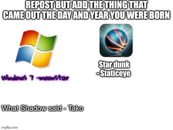 What Shadow said - Tako | made w/ Imgflip meme maker