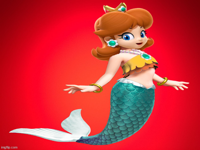 mermaid daisy icon meme | image tagged in memes,icons,nintendo,mermaid,daisy,mario | made w/ Imgflip meme maker