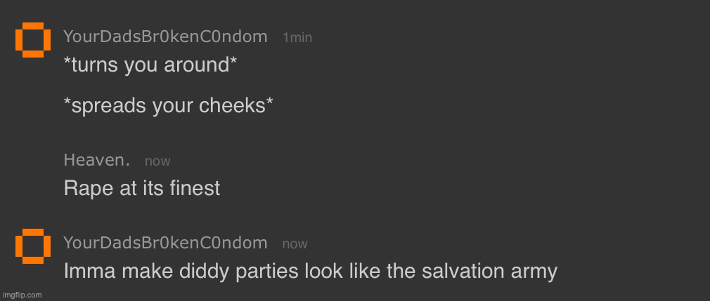 diddy party is wild | made w/ Imgflip meme maker