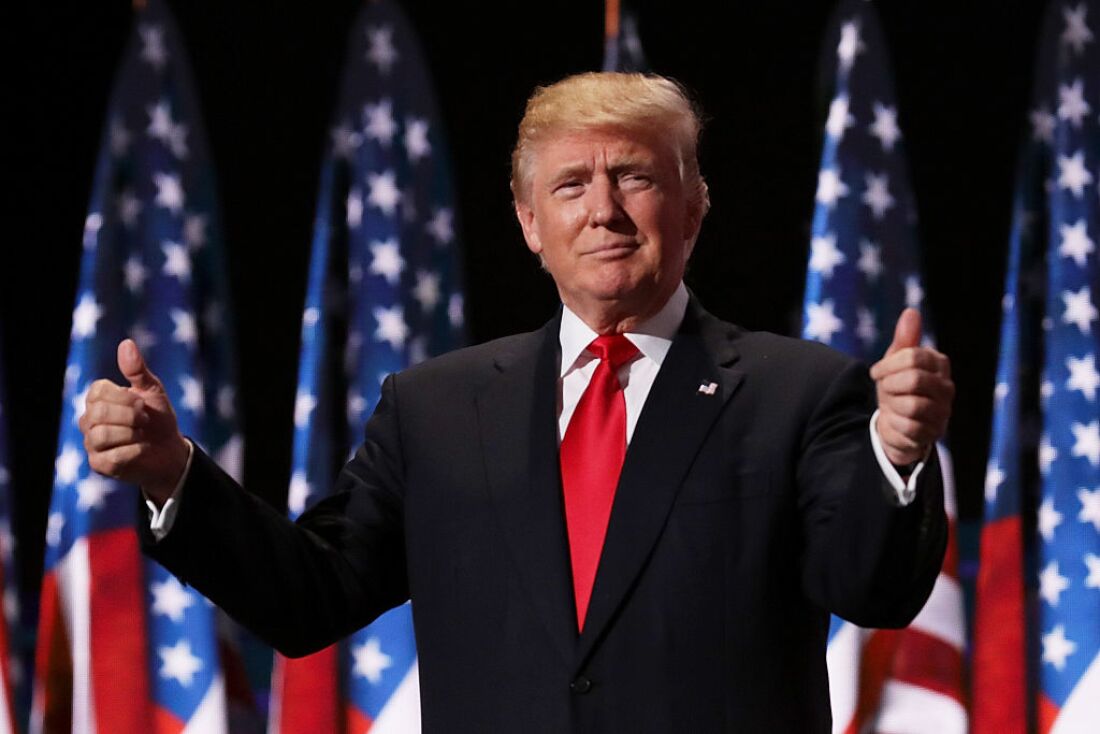 Donald J Trump Blank Meme Template
