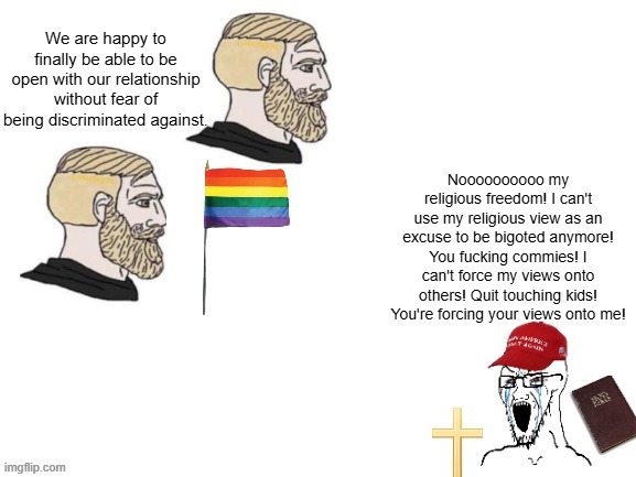 "Also, bake this cake that violates your beliefs, or we'll defame you" | image tagged in lgbtqs,are,clowns | made w/ Imgflip meme maker