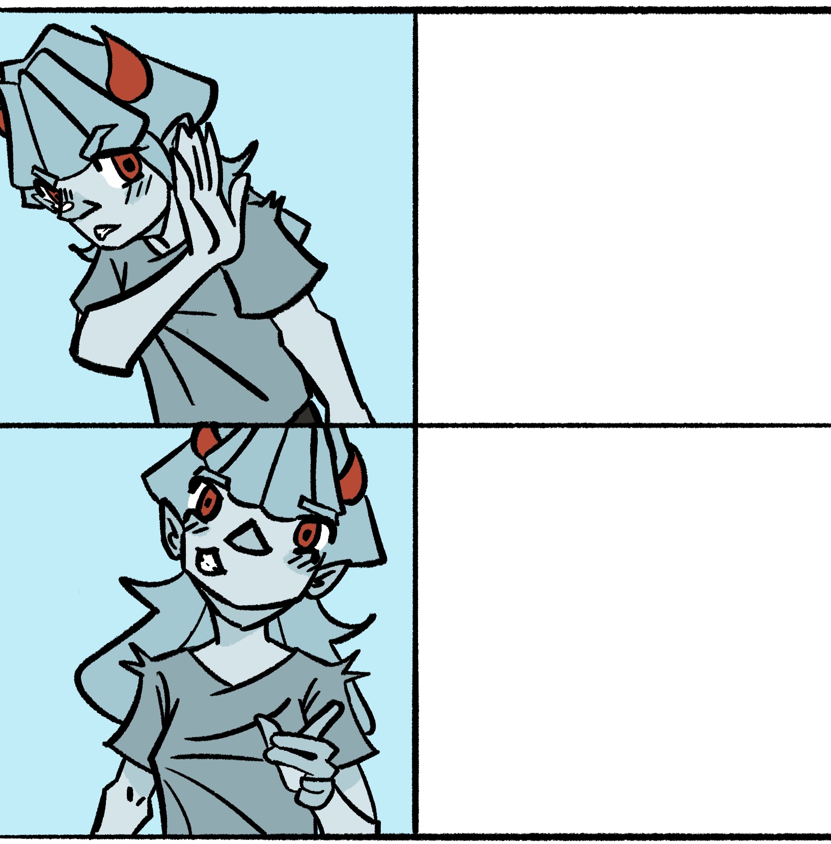 Liezel Drake Blank Meme Template