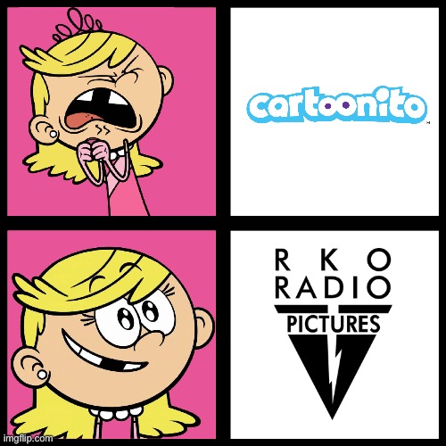 Lola Prefers RKO Over Cartoonito | image tagged in the loud house,loud house,nickelodeon,cartoon network,disney,nostalgia | made w/ Imgflip meme maker