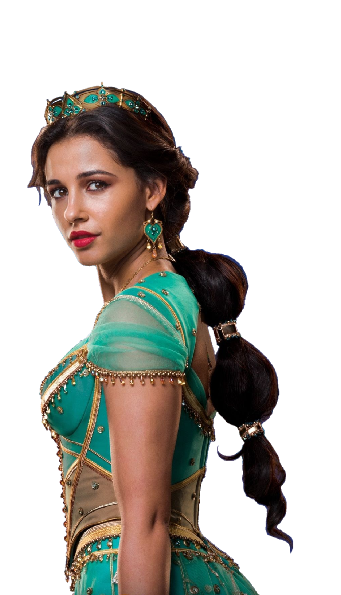 Naomi Scott as Jasmine Blank Meme Template