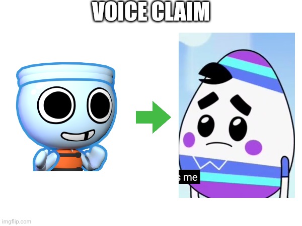 Finn's Voice claim | VOICE CLAIM | image tagged in ba da bean,finn,dandy's world | made w/ Imgflip meme maker