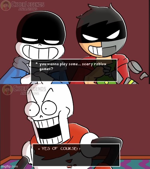 Papyrus yes Blank Meme Template